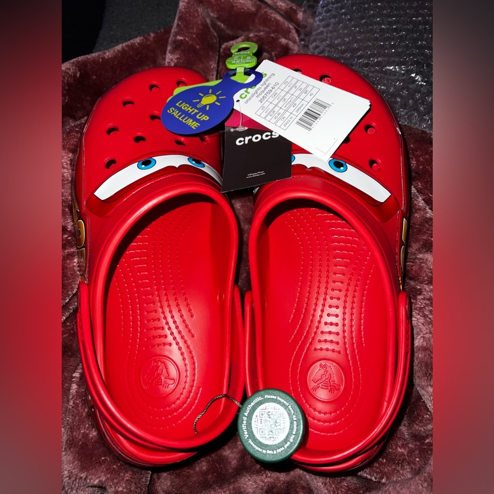 Cars X Lightning McQueen Crocs
